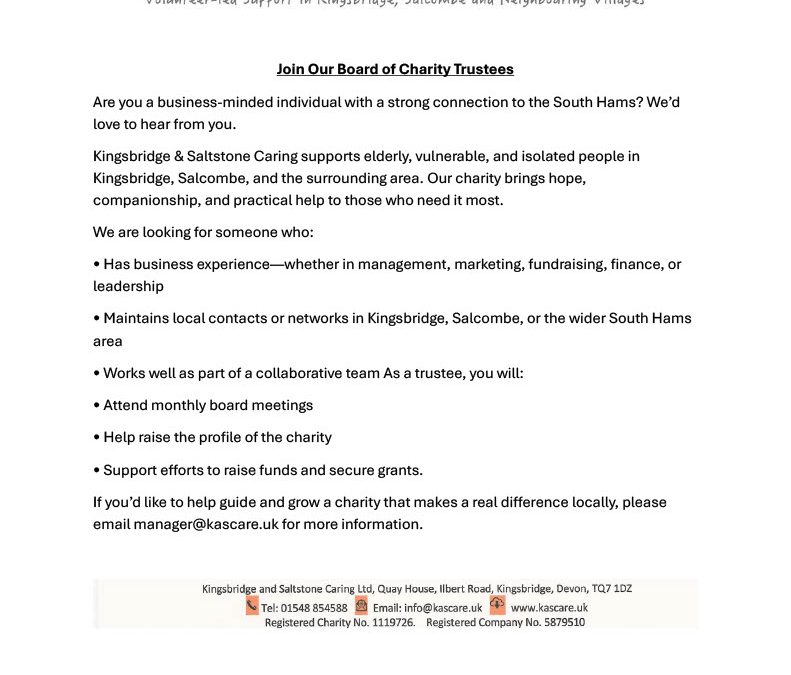 Trustees required for KASC